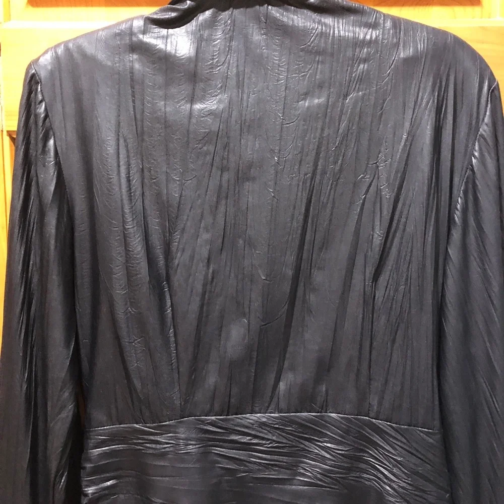 EUC Women’s Joseph Ribkoff Faux Leather Jacket - Picture 10 of 15